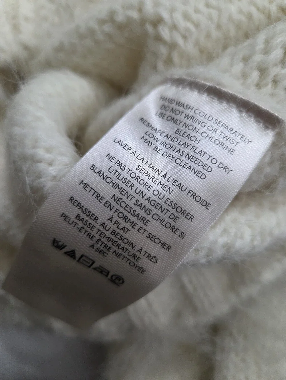 NWT Free People Willow Cardi Cardigan Sweater Tofu Combo Ivory Size Small Boho
